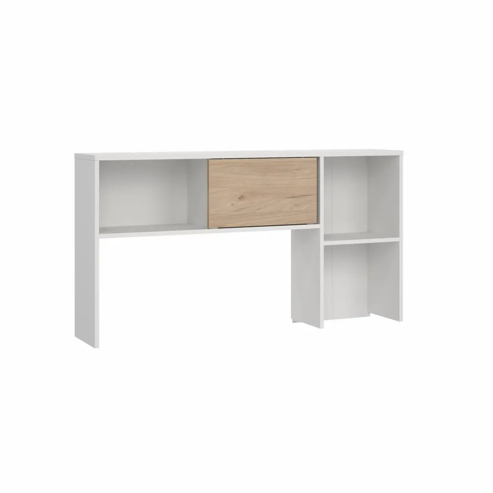 Nadstawka do biurka z przesuwnymi drzwiami FUNCTION PLUS dla 70491 biała Jackson Hickory Nadstawka do biurka z przesuwnymi drzwiami FUNCTION PLUS dla 70491 biała Jackson Hickory