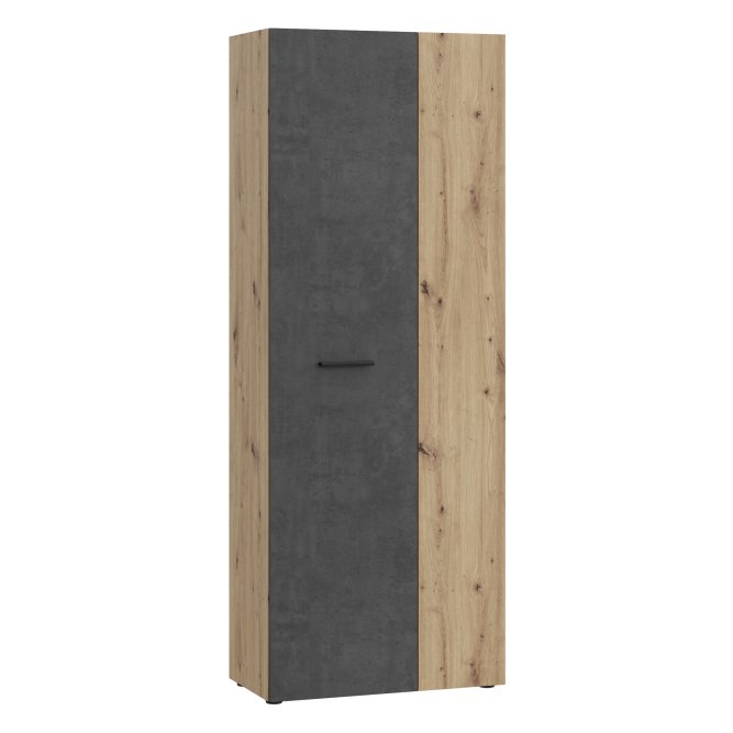 Szafa 2-drzwiowa NET306 70 cm Dąb Artisan beton