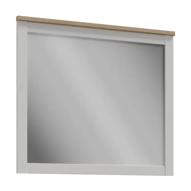 Lustro CHISBURY 86x76 cm Dąb Riviera Modrzew jasny Sibiu