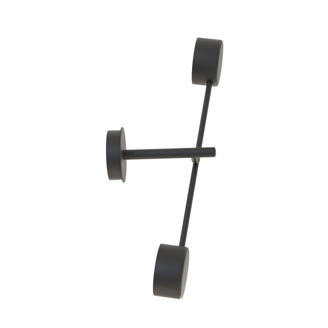 Kinkiet NATSU K2 czarny