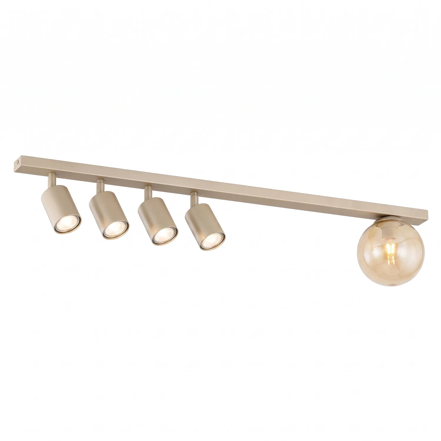 Lampa sufitowa BASTER 5 beżowy miodowy Lampa sufitowa BASTER 5 beżowy miodowy