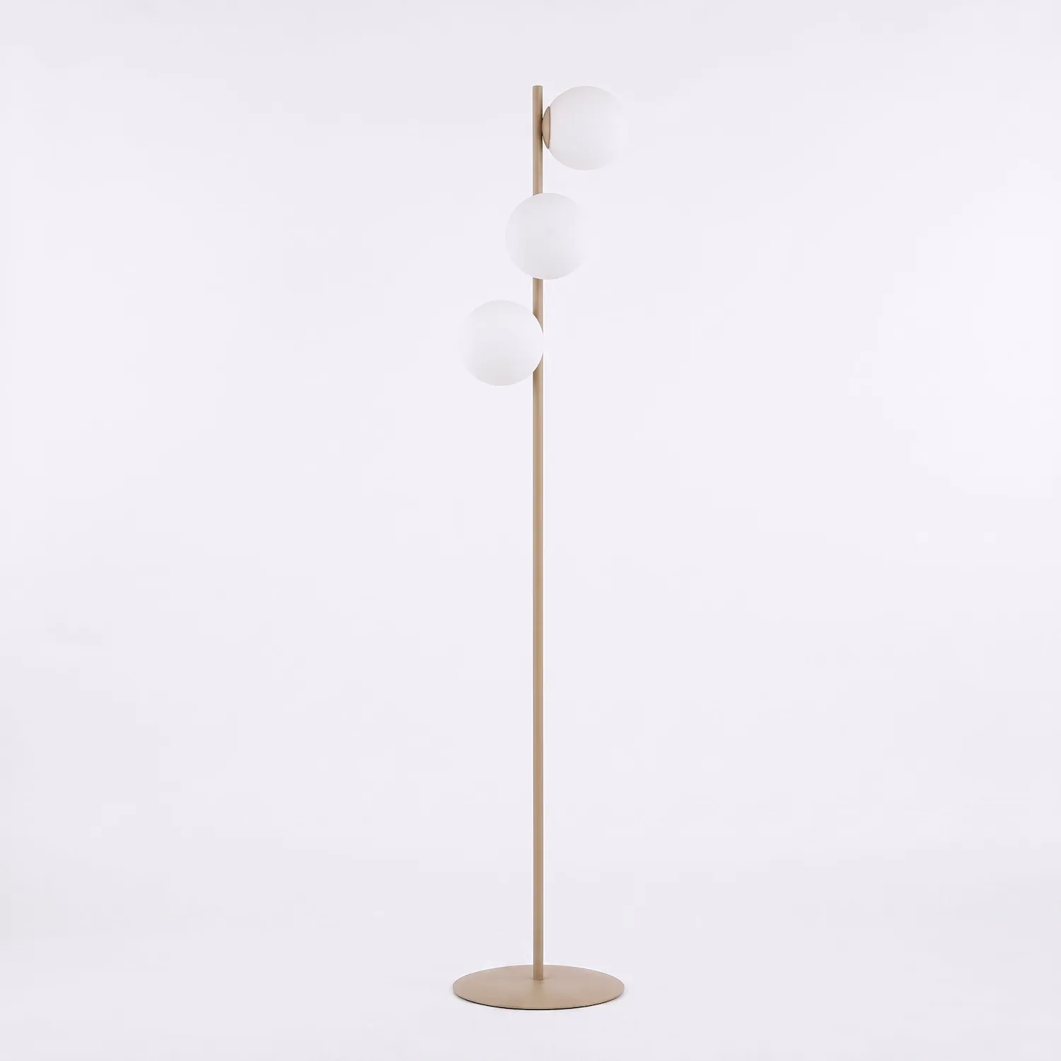 Lampa podłogowa MAGNUS LP3 beżowy biały Lampa podłogowa MAGNUS LP3 beżowy biały