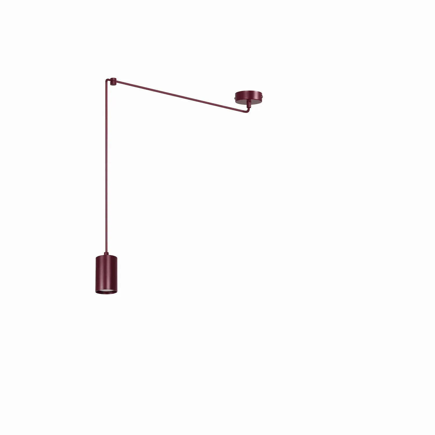 Lampa wisząca pająk TRAKER 1 burgund Lampa wisząca pająk TRAKER 1 burgund