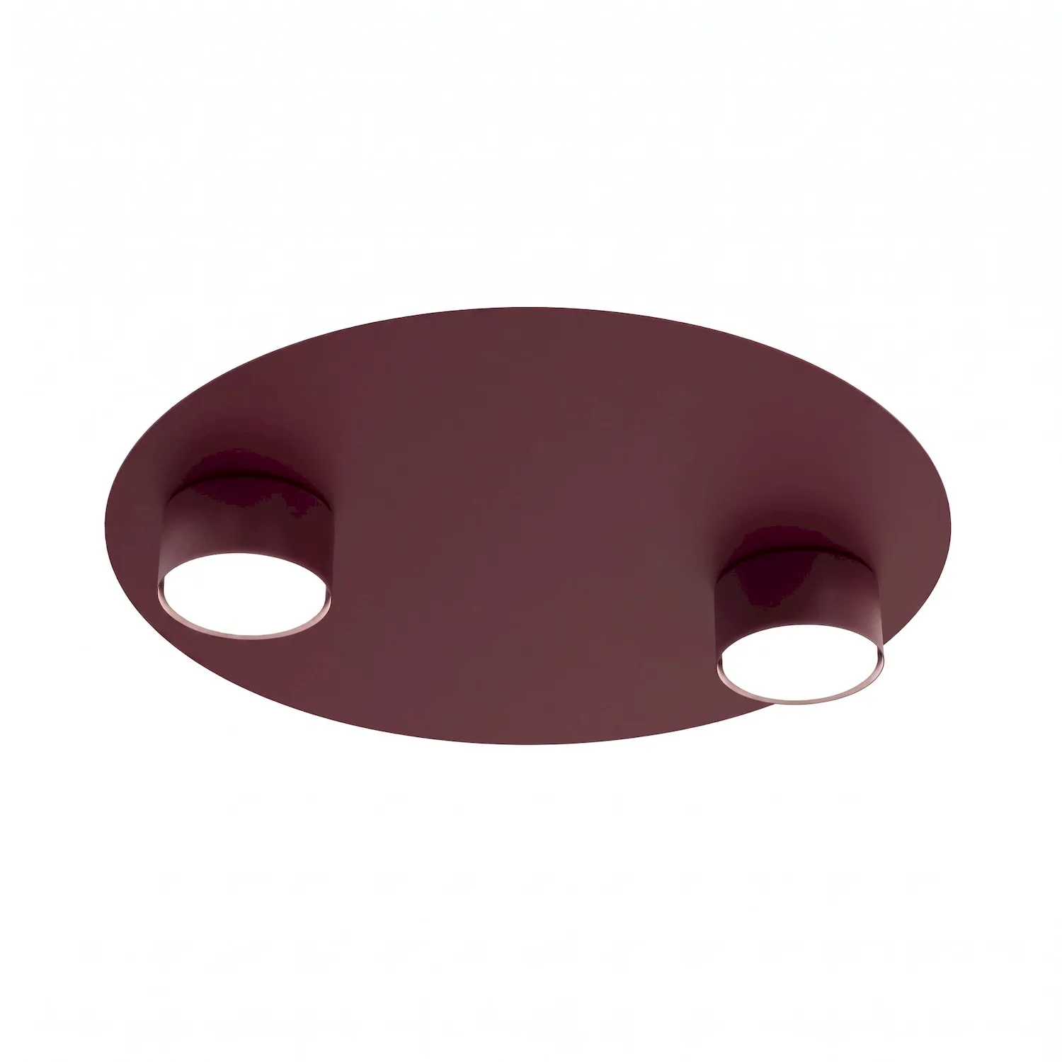Lampa sufitowa BOLX 2 plafon burgund Lampa sufitowa BOLX 2 plafon burgund