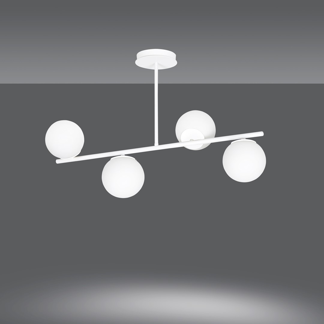 Lampa wisząca BIOR 4 biała