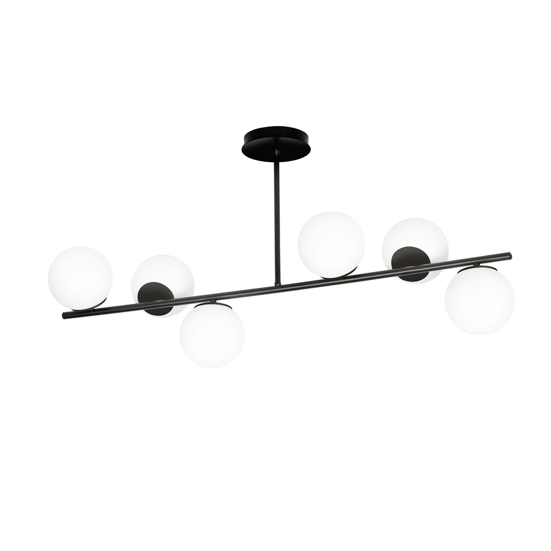 Lampa wisząca BIOR 6 czarny biały Lampa wisząca BIOR 6 czarny biały