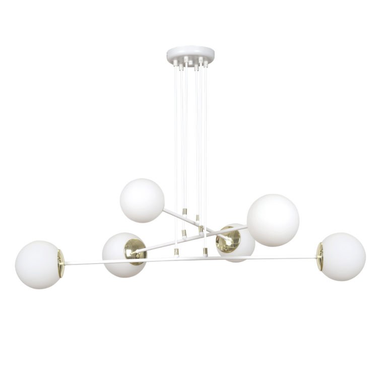 Lampa wisząca OGNIS 6 biała Lampa wisząca OGNIS 6 biała