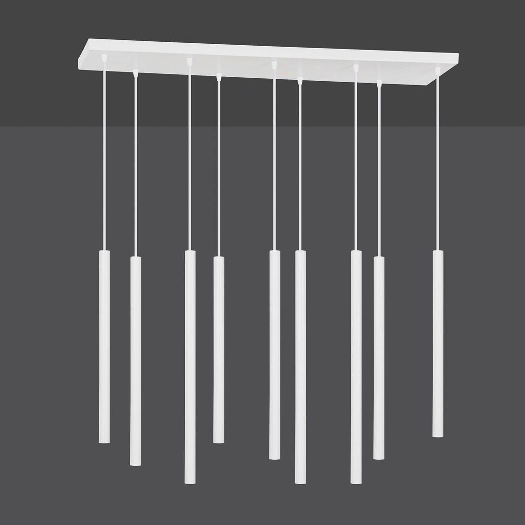 Lampa wisząca SELTER 9 biała