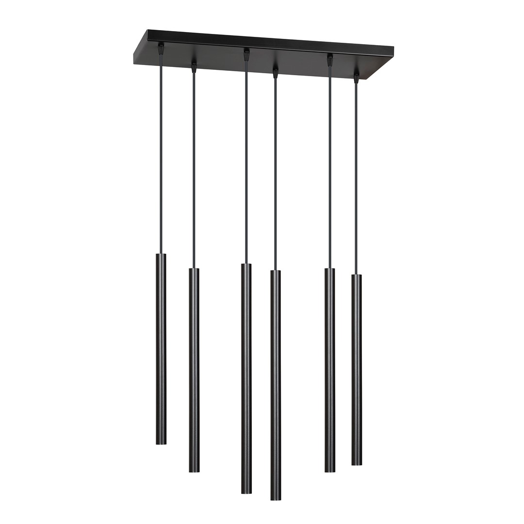 Lampa wisząca SELTER 6 czarna Lampa wisząca SELTER 6 czarna