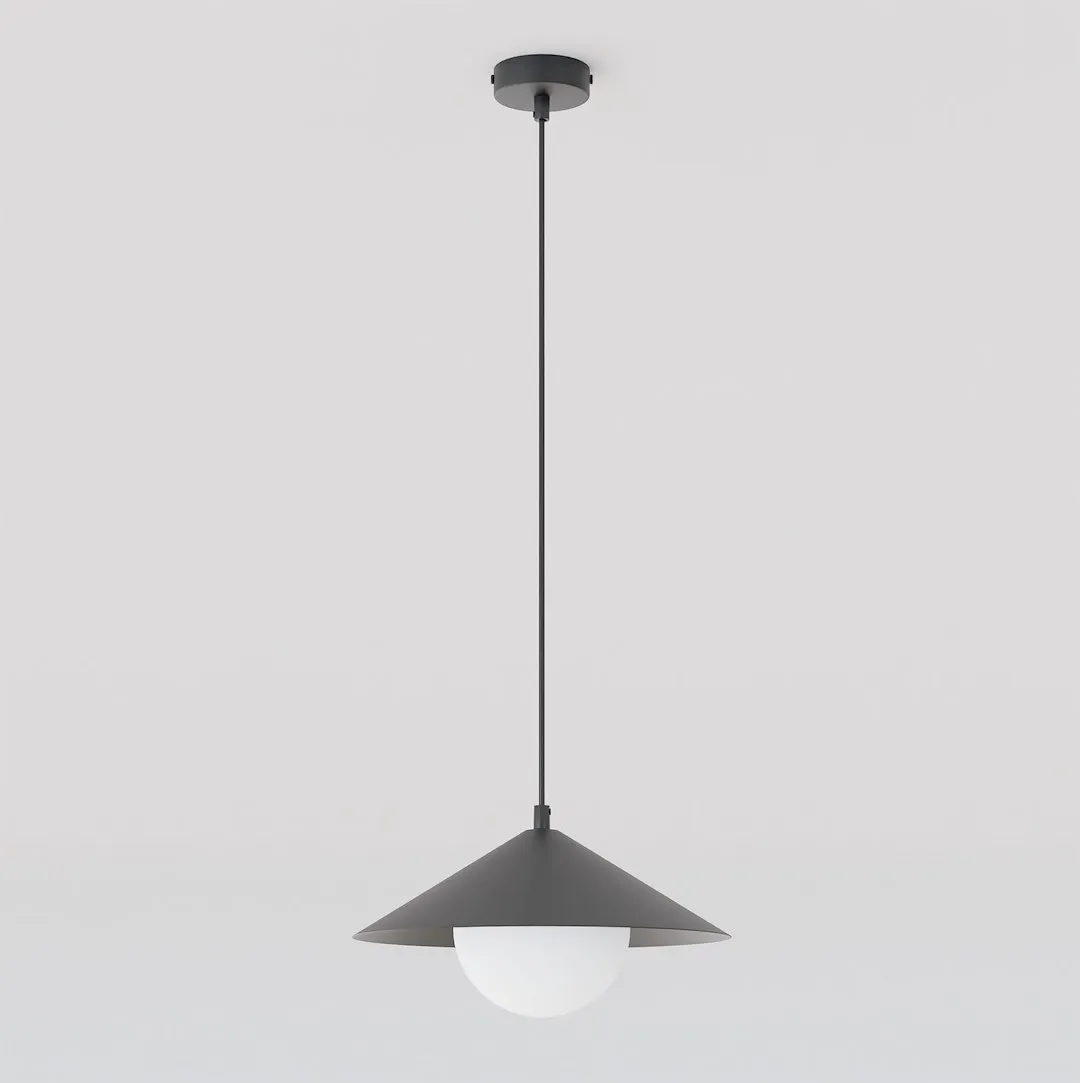 Lampa wisząca MONO 1S  czarny  opal