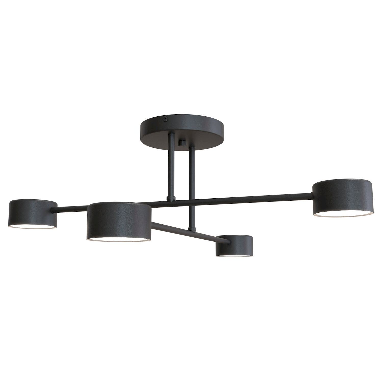 Lampa sufitowa HALO 4 BLACK czarny Lampa sufitowa HALO 4 BLACK czarny