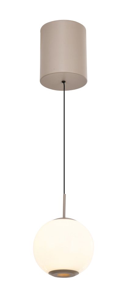 Lampa wisząca LUBERON jedynka LED kaszmirowa