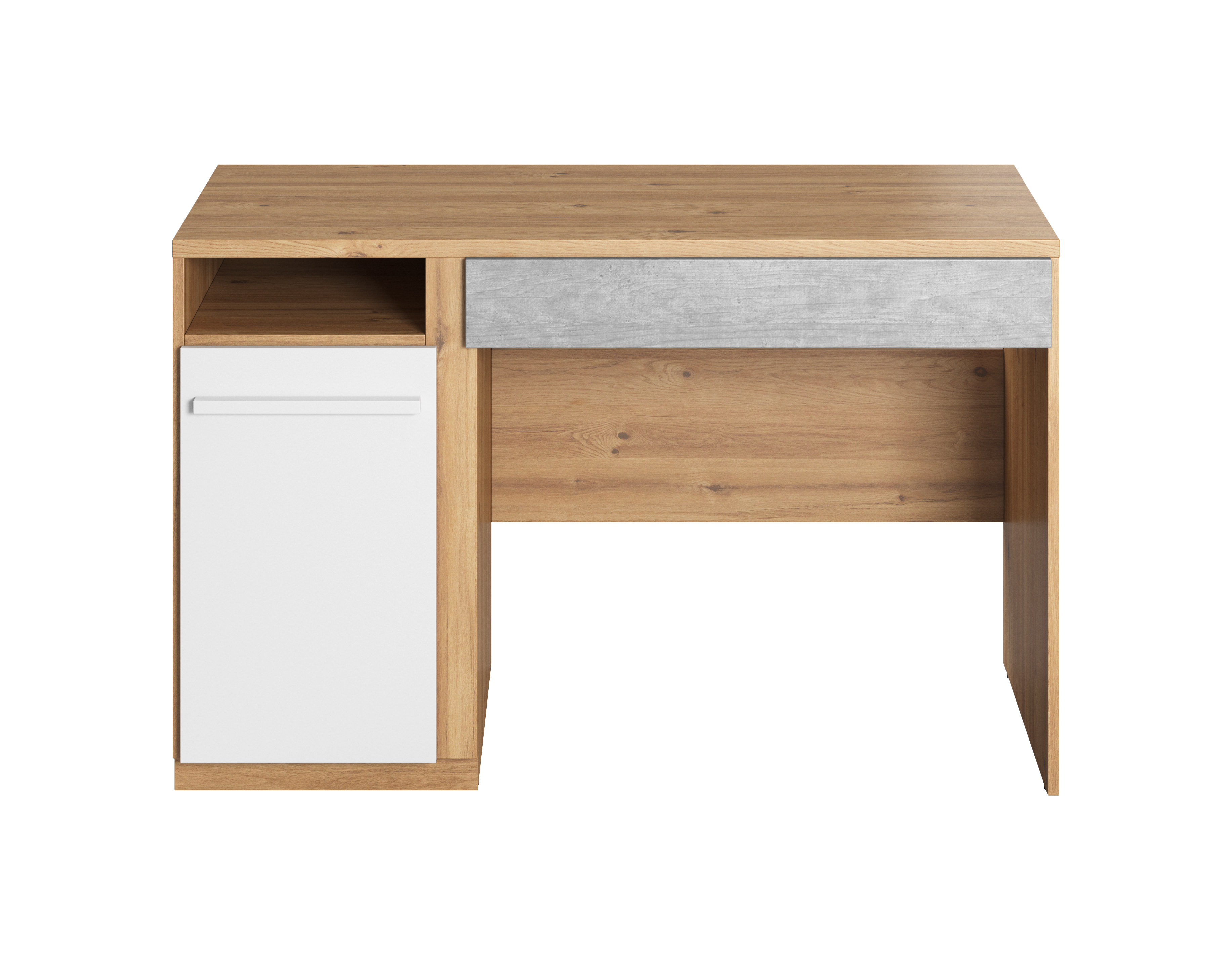 Biurko Plano PN-06 120cm dąb nash Biurko Plano PN-06 120cm dąb nash