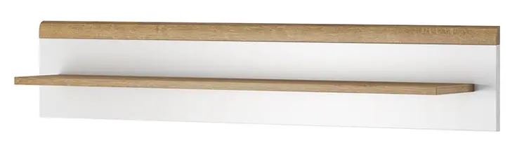 Półka PRIMO 107 cm - biały dąb lineo Półka PRIMO 107 cm - biały dąb lineo