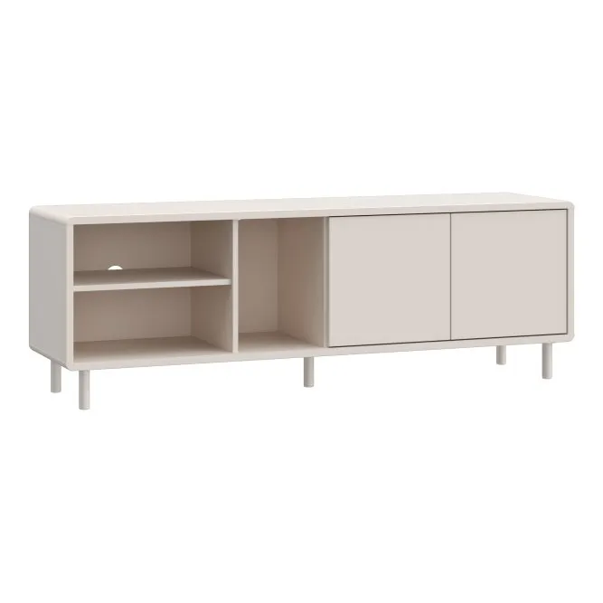 Szafka RTV 2-drzwiowa PLAYLY 162 cm piaskowa