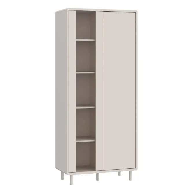 Witryna 2-drzwiowa PLAYLY 84 cm piaskowy