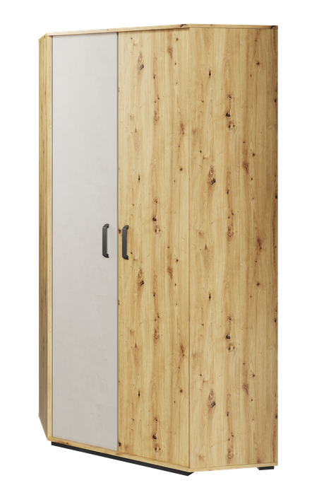 Szafa narożna Qubic QB-01 dąb artisan