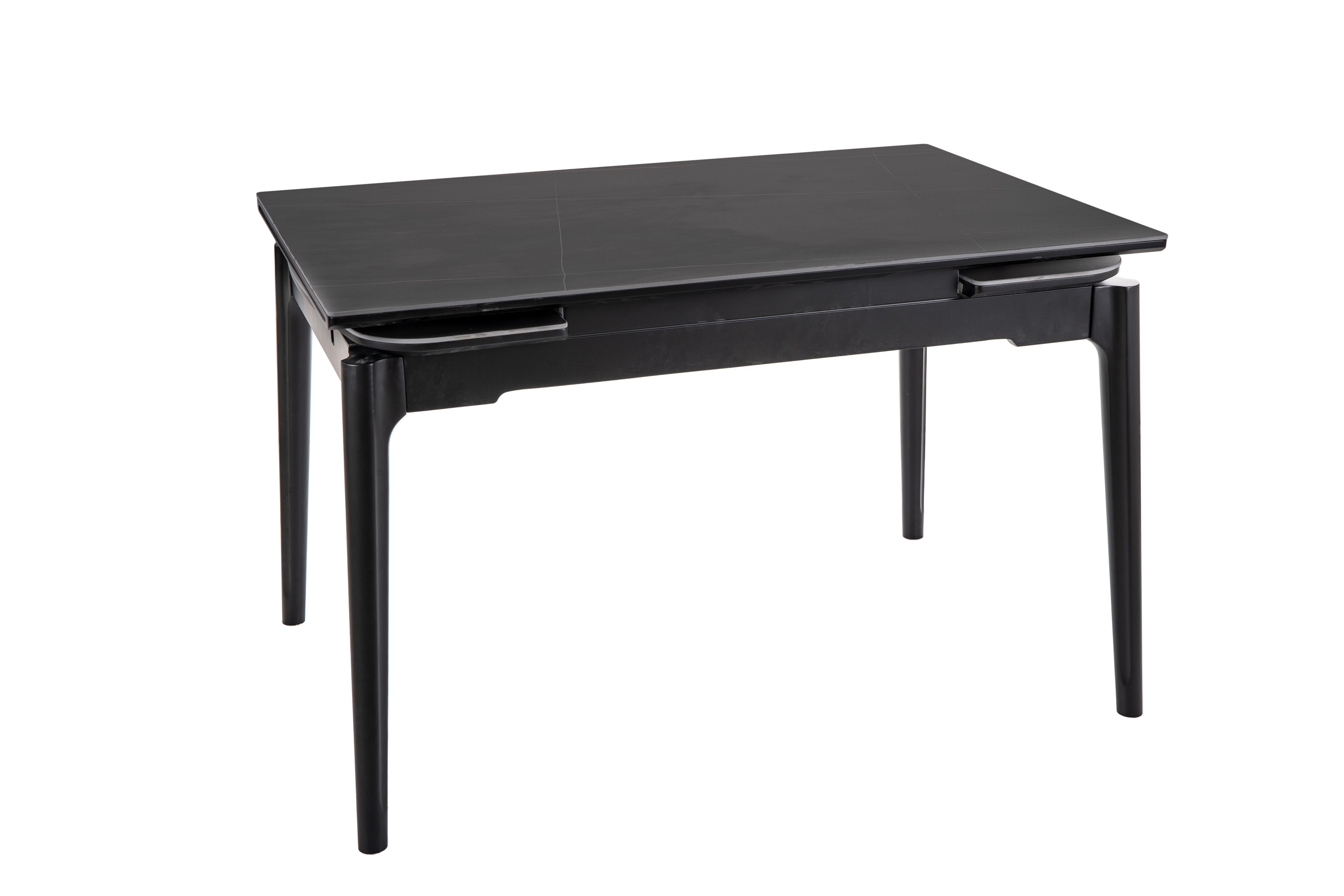 Stół rozkładany ceramiczny SENTO 120(180)x80 czarny Signal