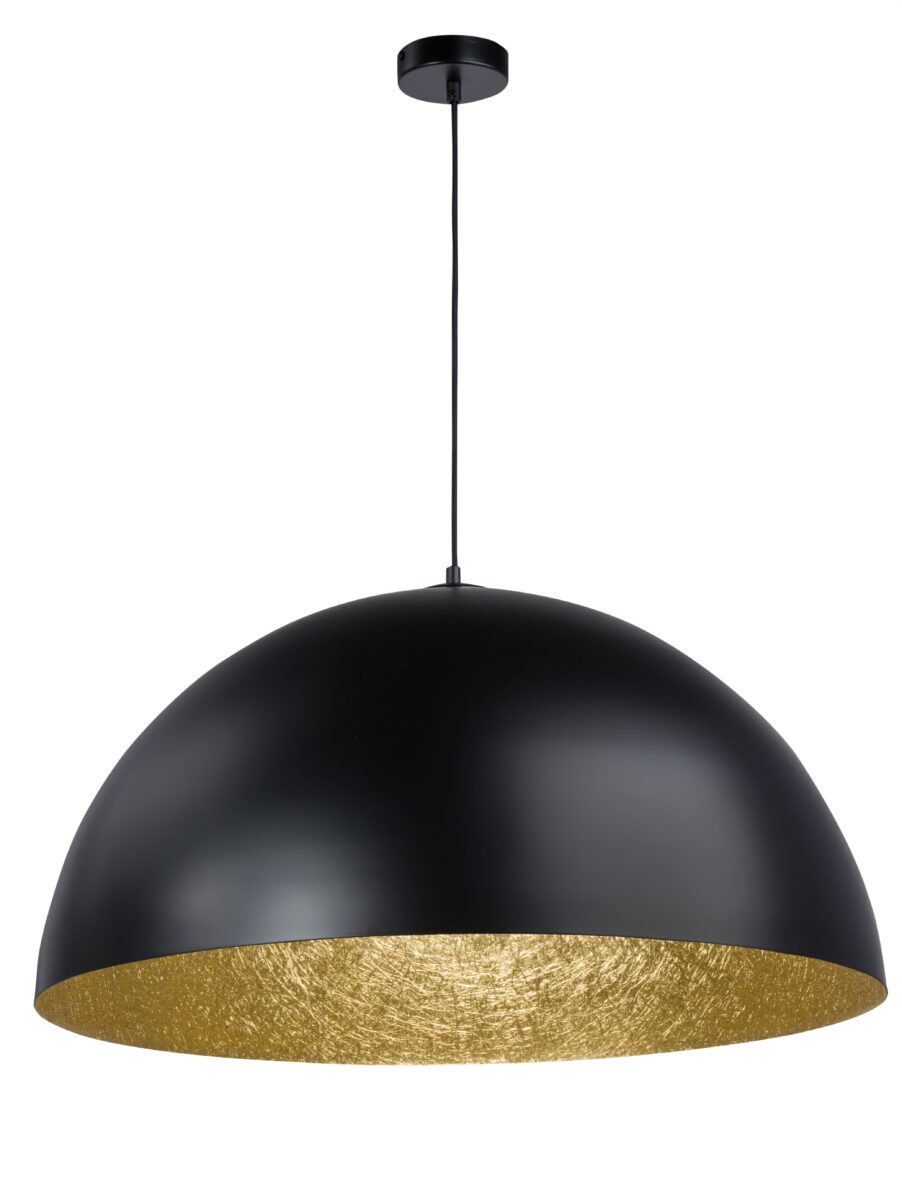 Lampa wisząca SFERA 50 czarno-złota Lampa wisząca SFERA 50 czarno-złota