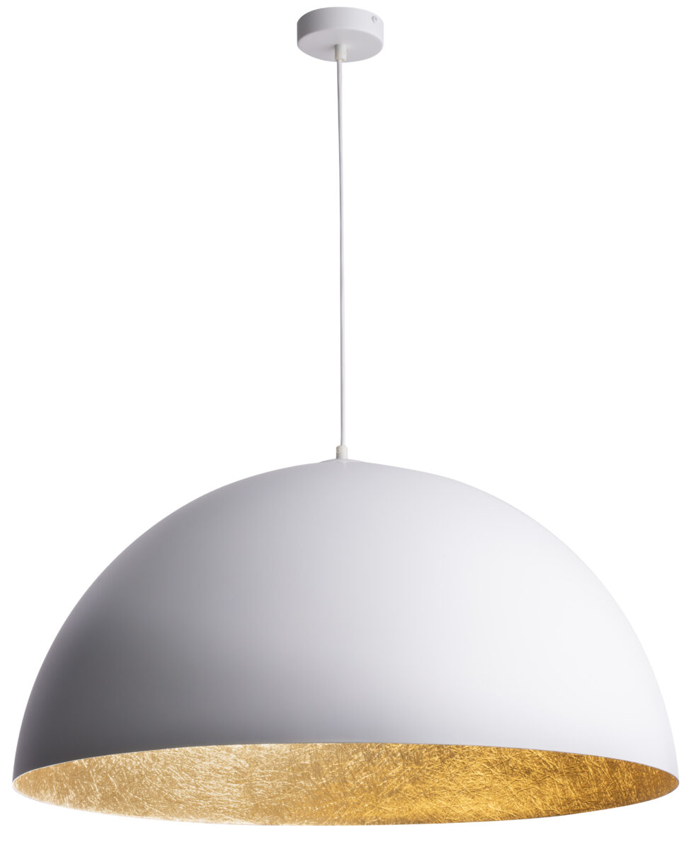 Lampa wisząca SFERA 50 biało-złota Lampa wisząca SFERA 50 biało-złota