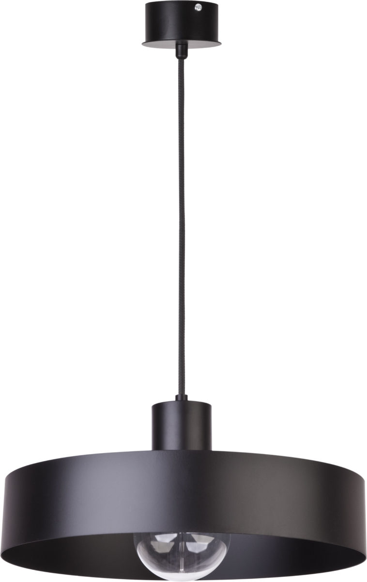 Lampa wisząca RIF 1 L czarna Lampa wisząca RIF 1 L czarna