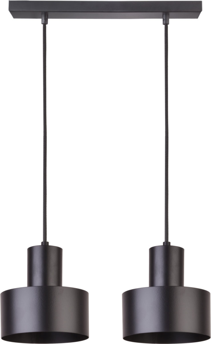 Lampa wisząca RIF 2 czarna Lampa wisząca RIF 2 czarna