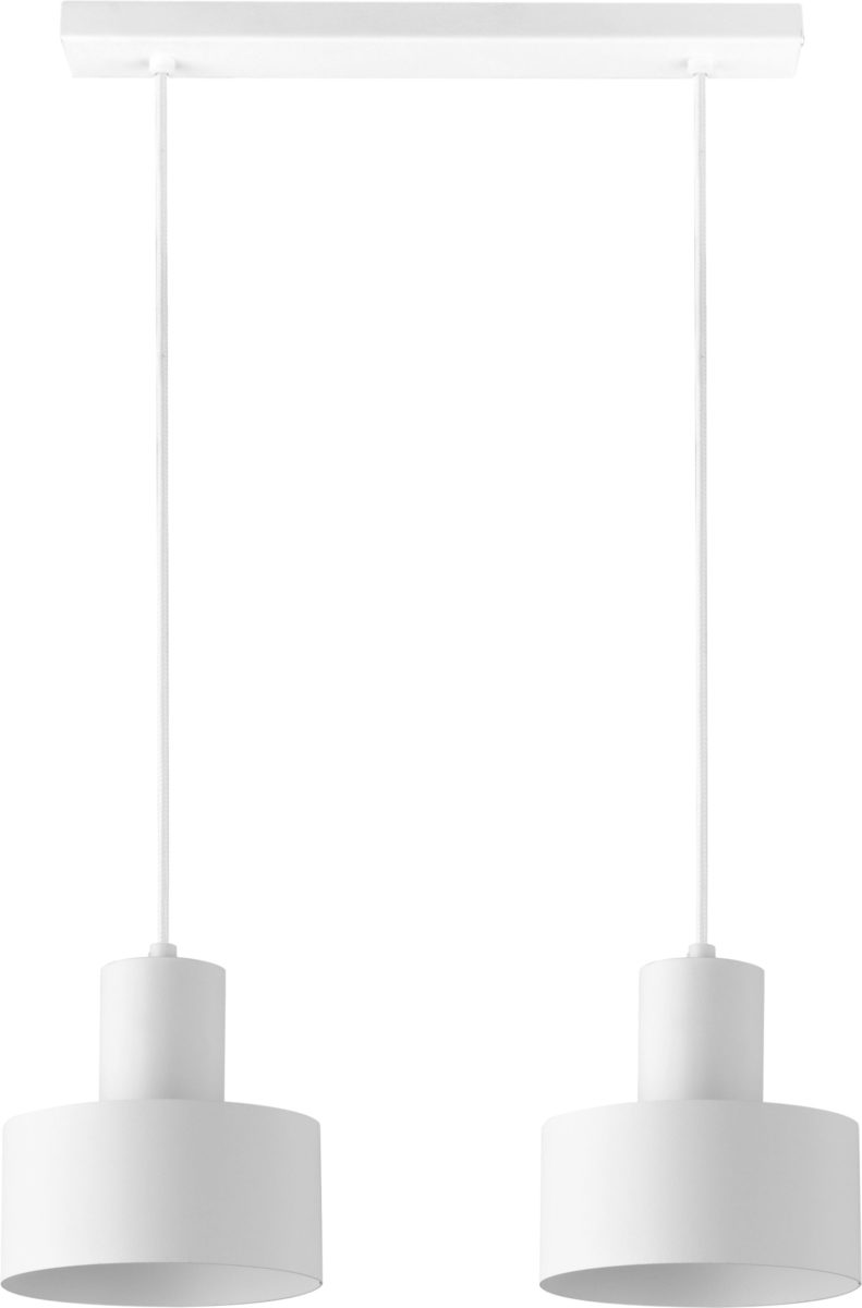Lampa wisząca RIF 2 biała Lampa wisząca RIF 2 biała