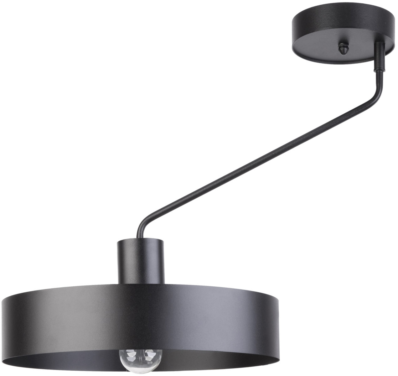 Lampa sufitowa/plafon JUMBO 1 czarny