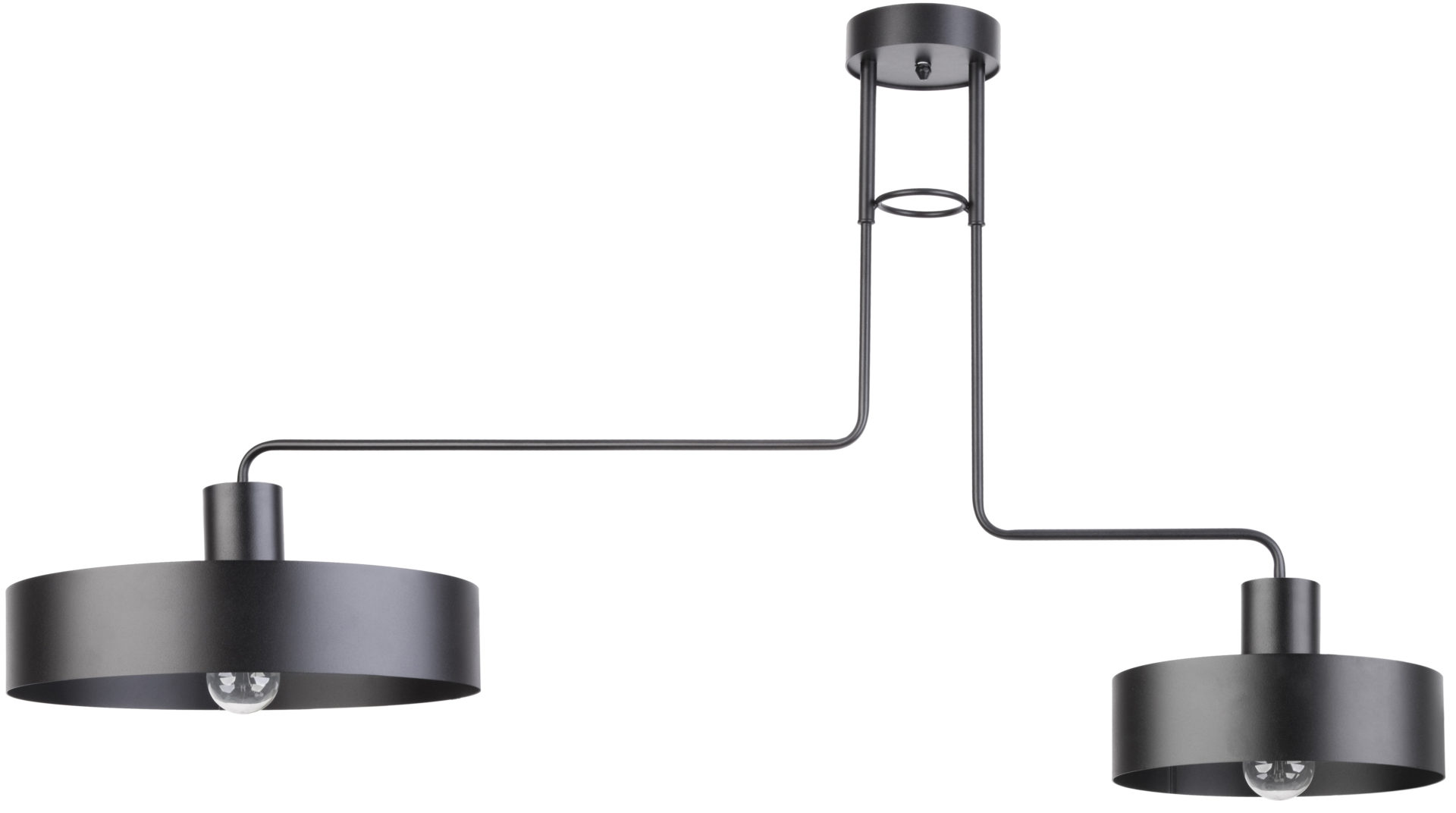 Lampa sufitowa VASCO 2 czarna Lampa sufitowa VASCO 2 czarna