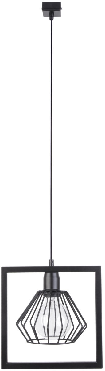 Lampa wisząca SAGA 1 czarna