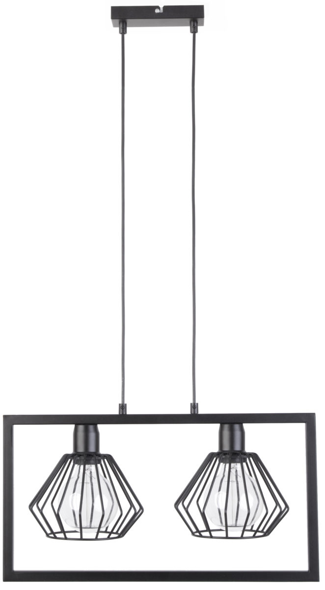 Lampa wisząca SAGA 2 czarna Lampa wisząca SAGA 2 czarna