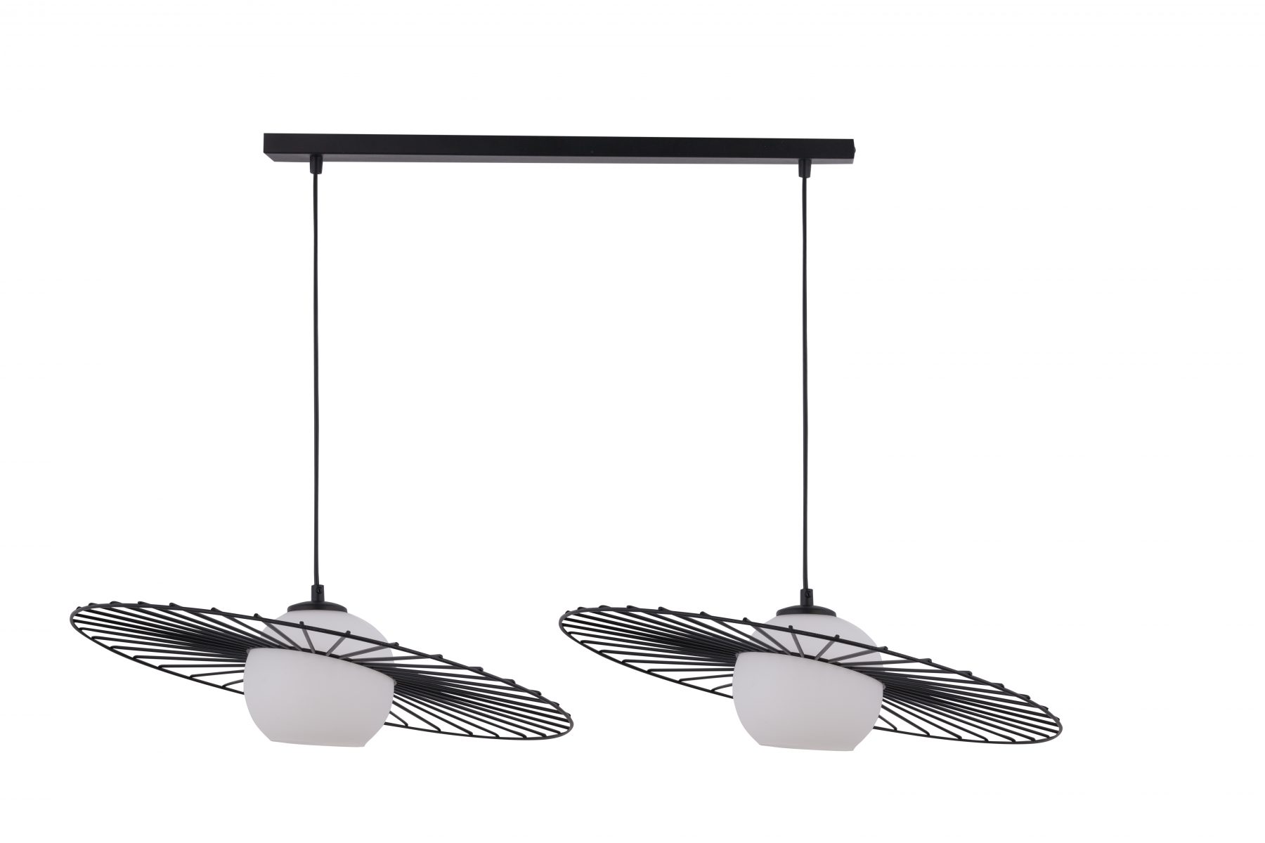 Lampa wisząca SOL 2 czarna Lampa wisząca SOL 2 czarna
