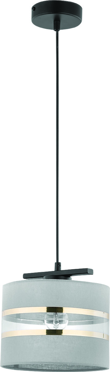 Lampa wisząca SARA 1 szaro-złota