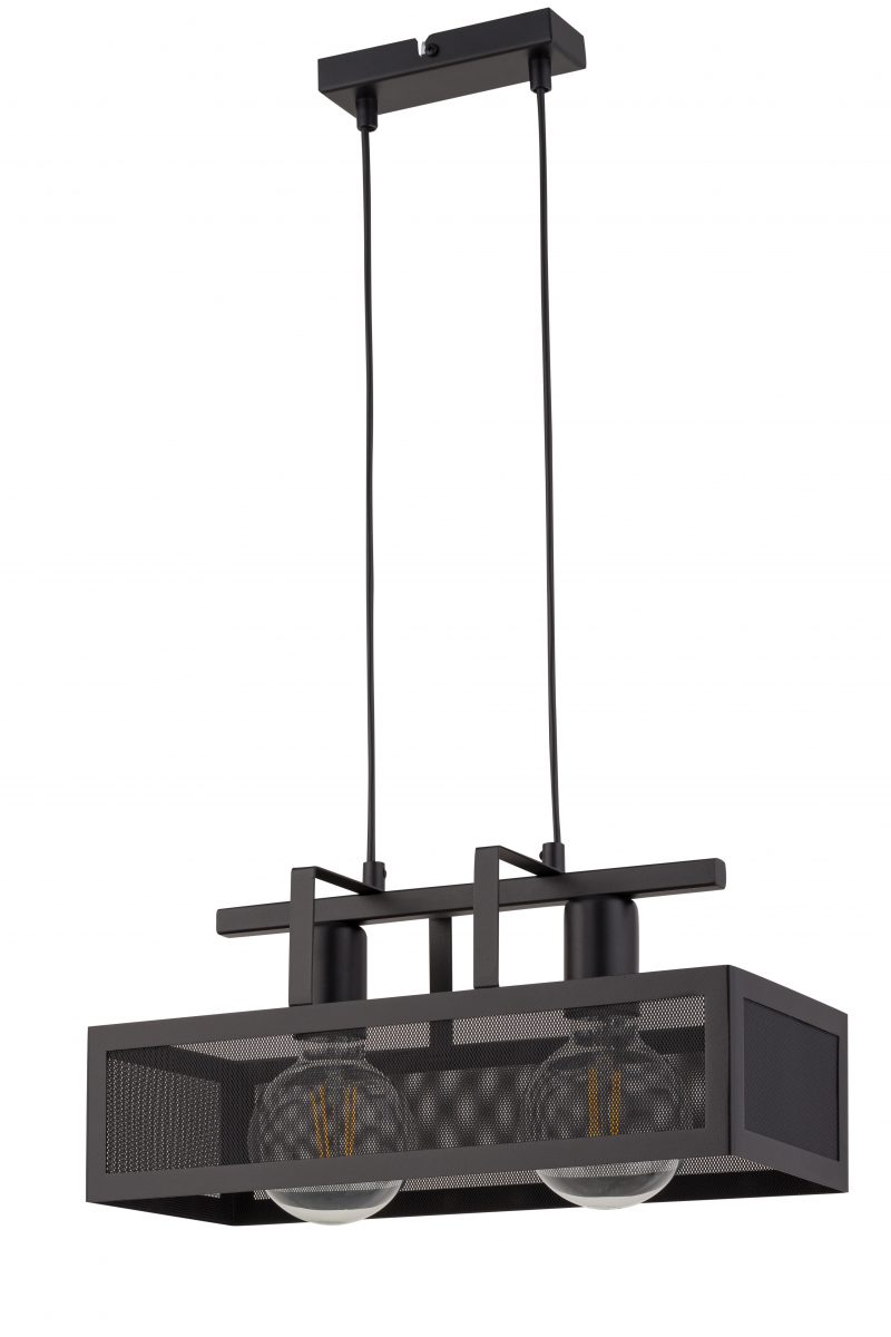Lampa wisząca ALBERT 2 czarna