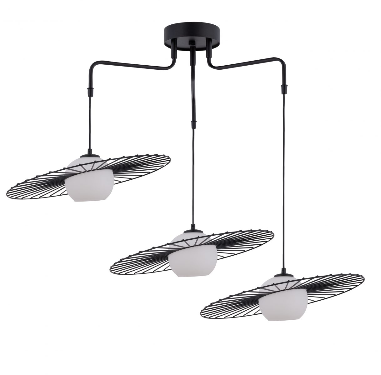 Lampa wisząca SOL 3 czarna Lampa wisząca SOL 3 czarna