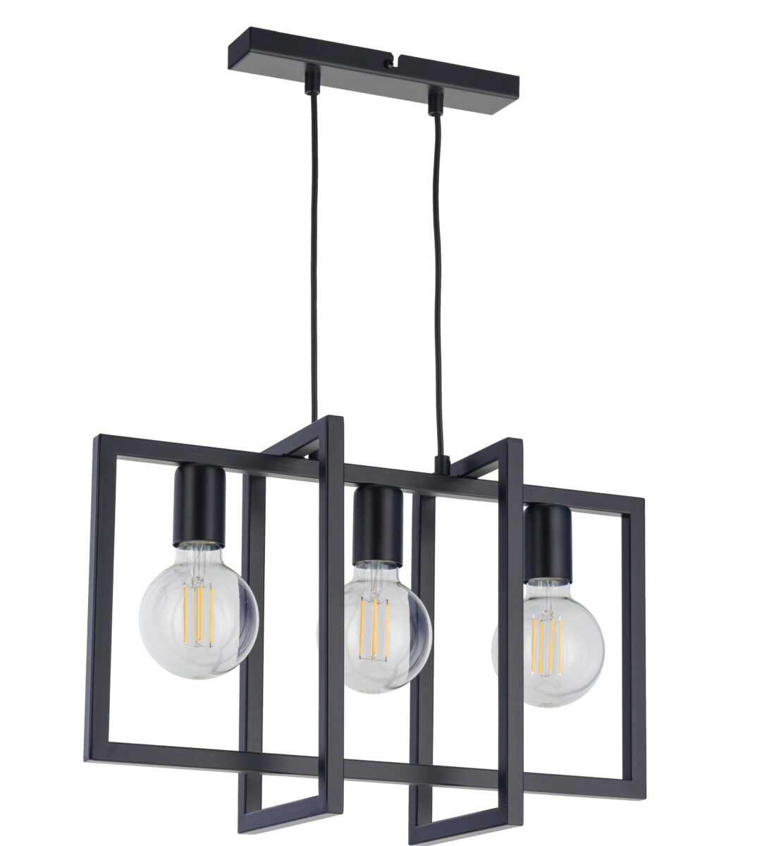 Lampa wisząca EDEN 3 czarna