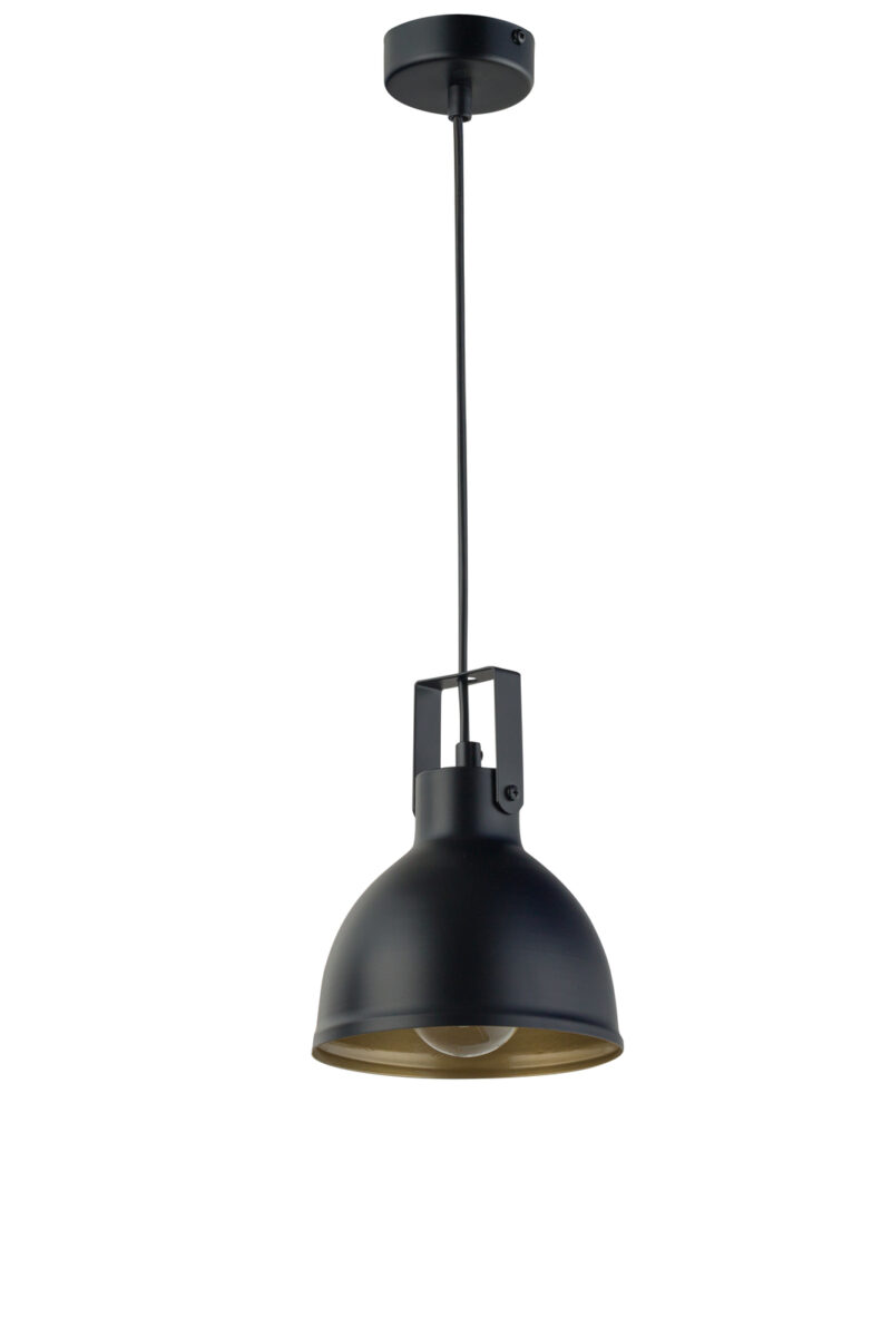Lampa wisząca MARS 1 czarno-złota