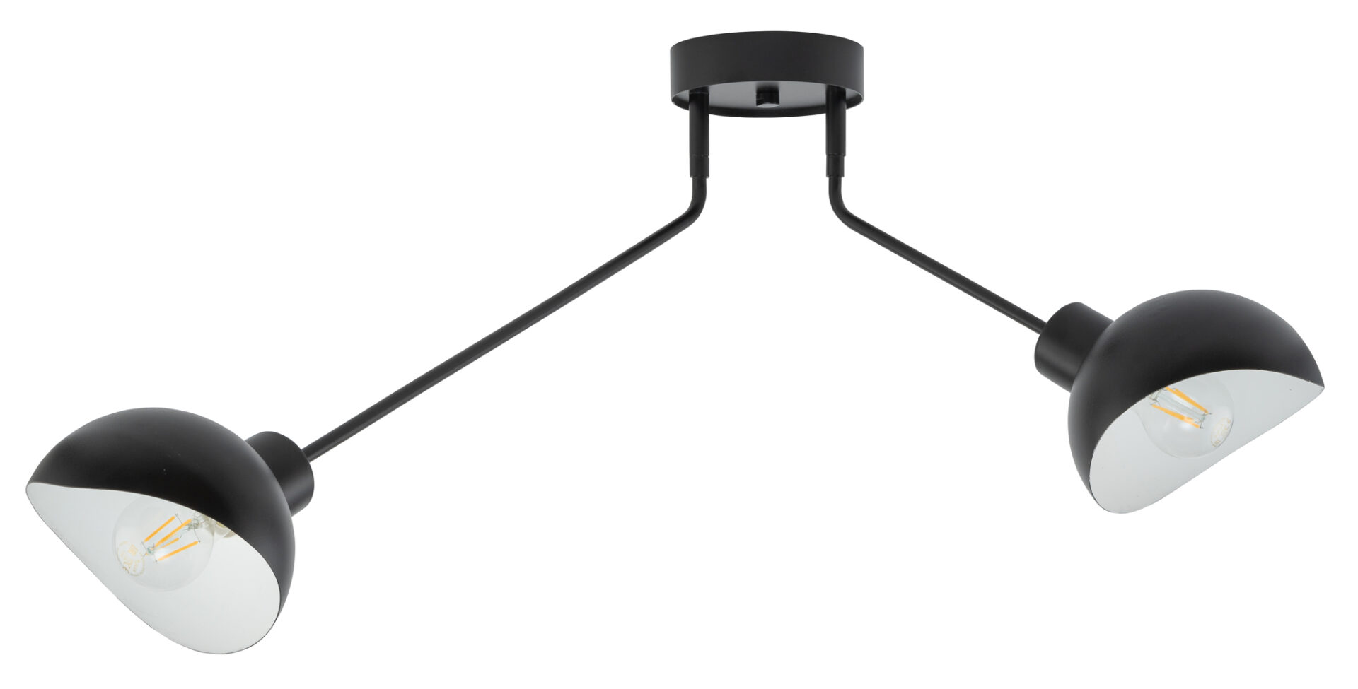 Lampa sufitowa ROY 2 czarna