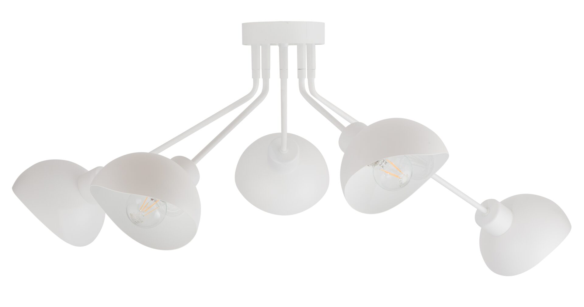 Lampa sufitowa ROY 5 biała Lampa sufitowa ROY 5 biała