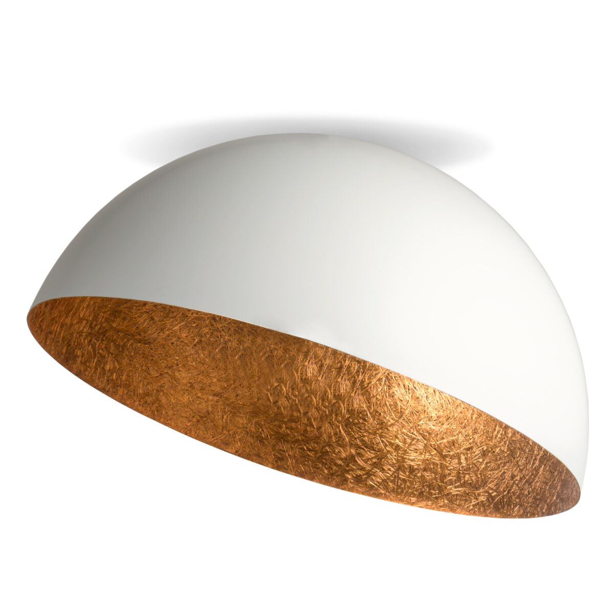 Lampa sufitowa/plafon SFERA 35 biało-miedziany