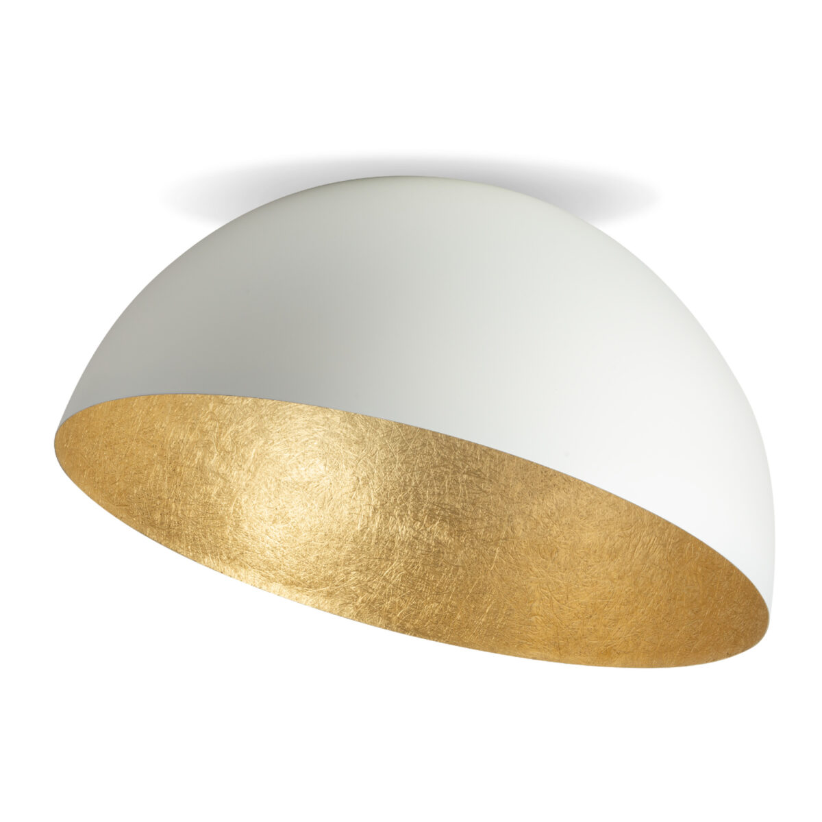 Lampa sufitowa/plafon SFERA 90 biało-złoty