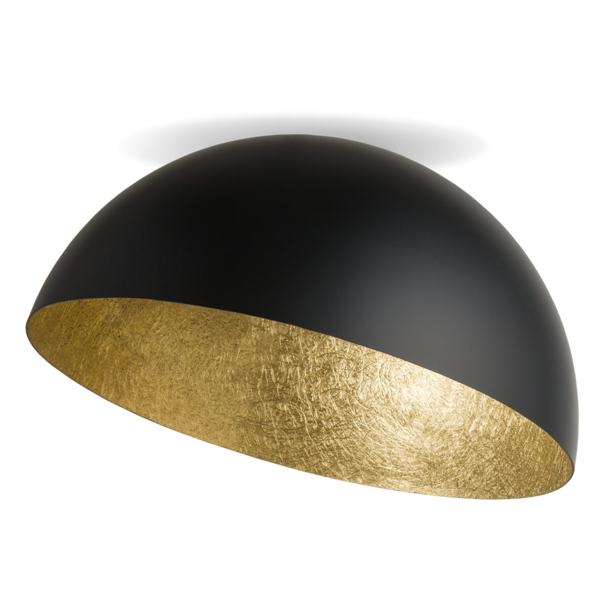 Lampa sufitowa/plafon SFERA 50 czarno-złoty