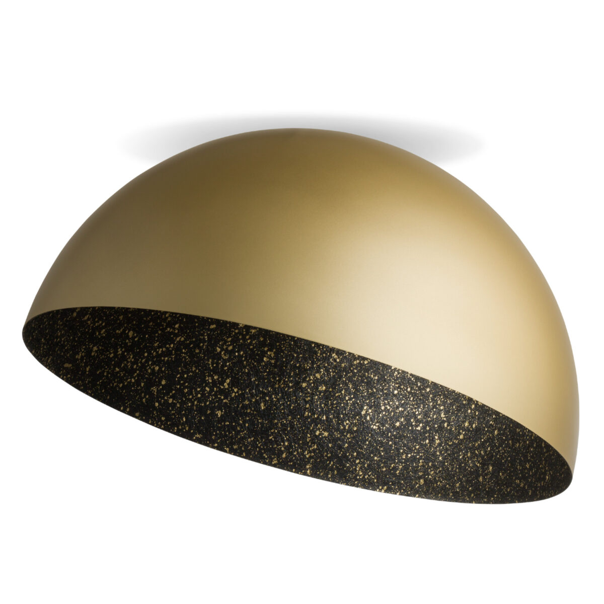 Lampa sufitowa/plafon SFERA 50 złoto-czarny