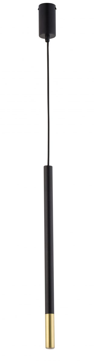 Lampa wisząca SOPEL DUE 1 czarno-złota