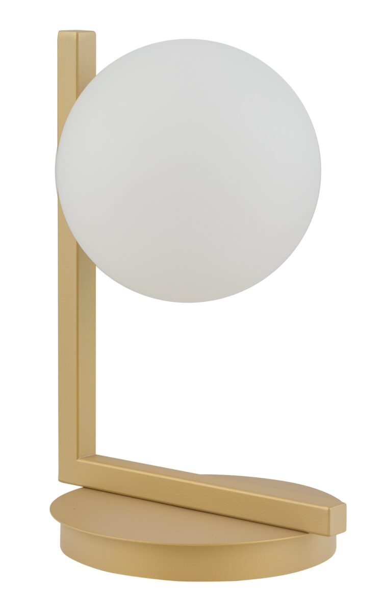 Lampa stołowa ANDY biało-złota