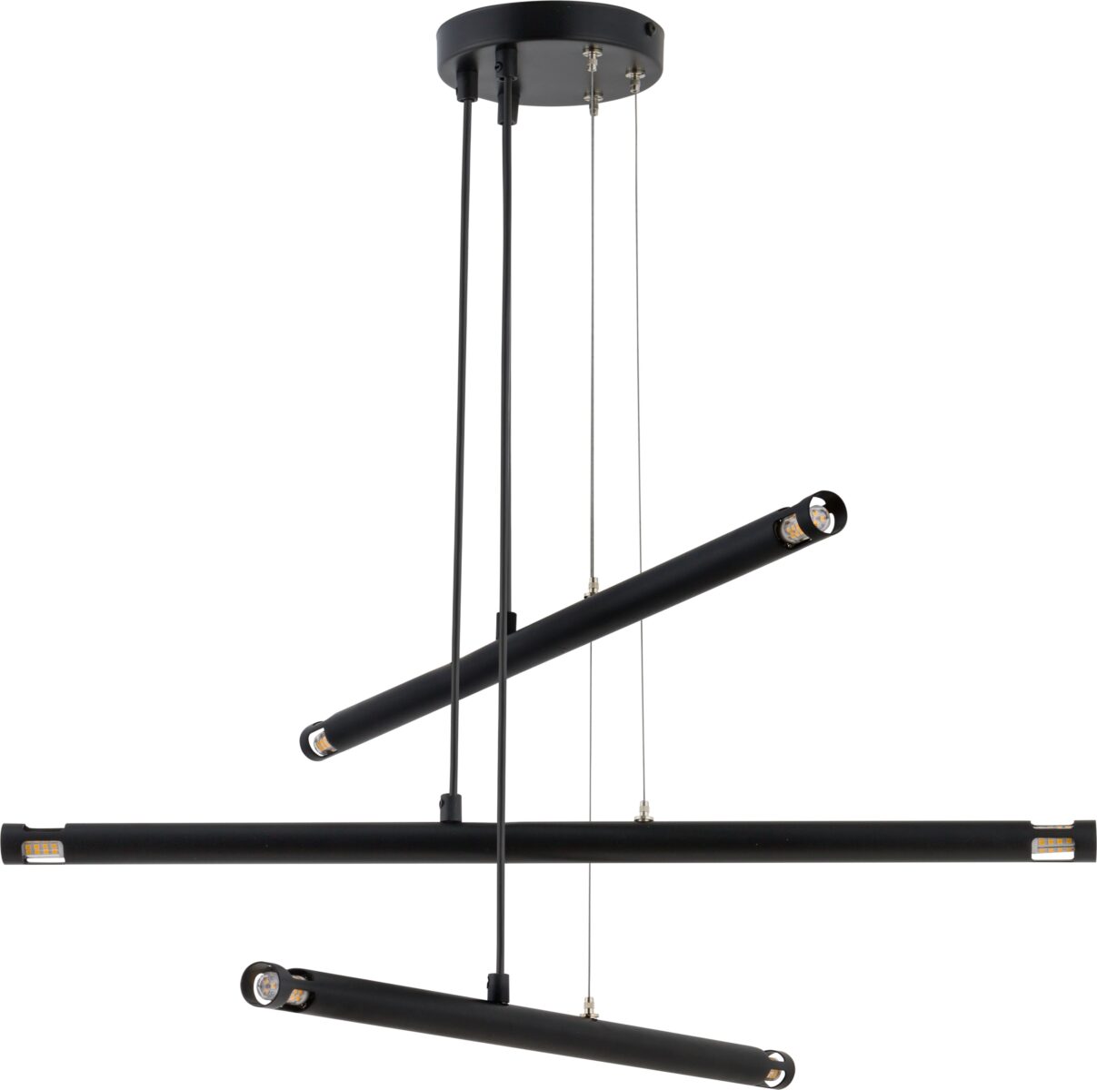 Lampa wisząca MELODY 6 czarna