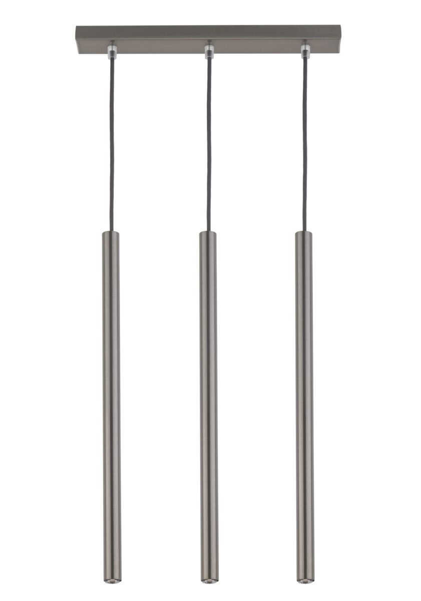 Lampa wisząca SOPEL 3 srebrna