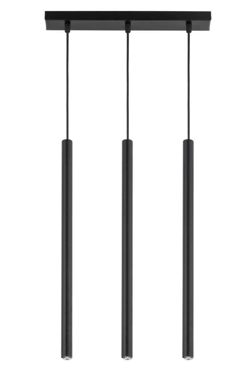 Lampa wisząca SOPEL 3 czarna