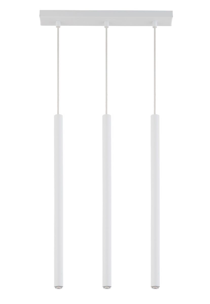 Lampa wisząca SOPEL 3 biała matowa