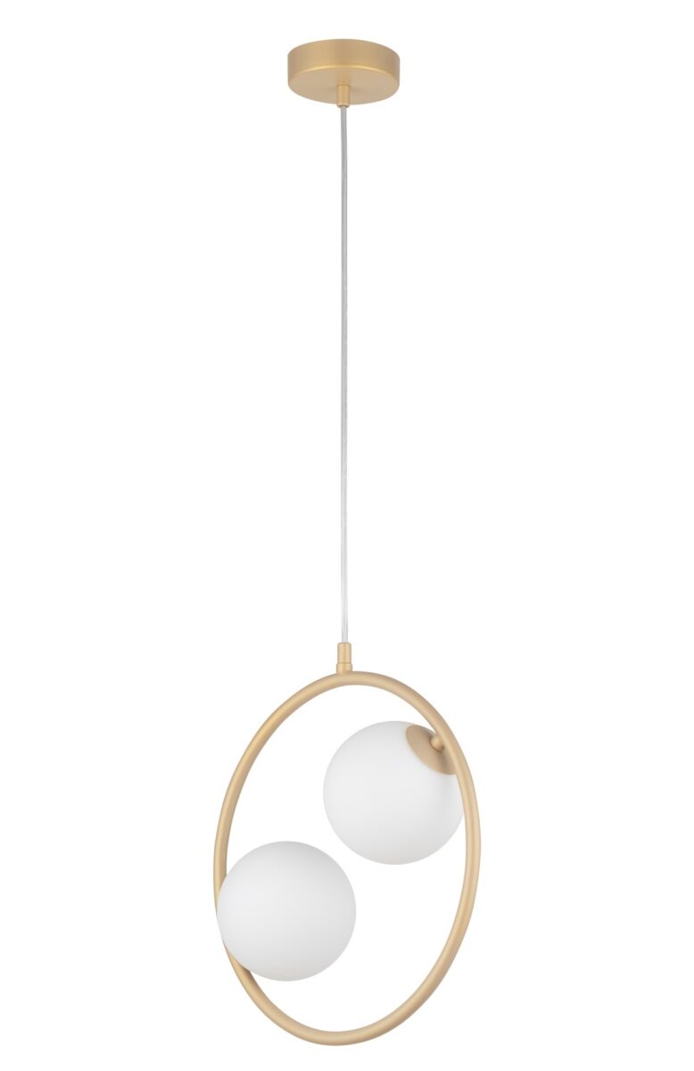 Lampa wisząca AQUA 2 biało-złota Lampa wisząca AQUA 2 biało-złota